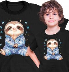  Gyerek Póló Lajhár Színes Álom 5 Fekete 152 (AP54.54.152)