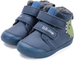 D.D.Step Első lépés bélelt téli csizma, dínós (20-25 méret) W066-52525A (23)