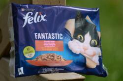 FELIX Fantastic marhával, csirkével aszpikban (4*85g)