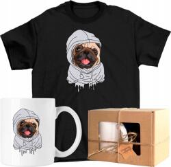  Bögre szett Póló Mopsz Kutya Mém 2 Kész Ajándék 116 (AP45.106.116)