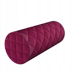 Bertoni memóriahabos hengerpárna Royal bordó Ø15x40 cm (WE19)