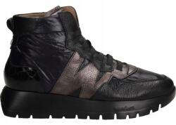 Wonders A-2493 Félcipő, Size 36, Odisei Wild I Negro Plomo (A-2493)