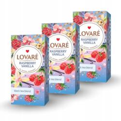 Lovare Málna Vanília 48g (24 filteres, fekete tea) (LV02016)