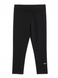 Nike Fekete Leggings Logóval, Melegítővel, Sima 116-122 CM Kyh