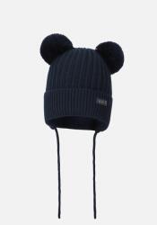 Broel Téli sapka fiúknak Sötétkék Csecsemő sapka pomponnal 042 Broel (5907648631922)