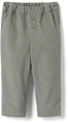 Tchibo - Belebújós kord gyereknadrág - újszülött - méret 50/56 - zöld