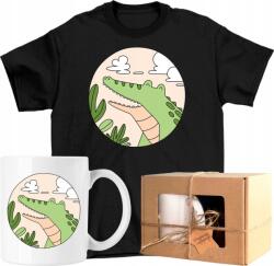  Bögre szett Póló Krokodil Gyerek Művészet Kész Ajándék Xs (AP45.76.XS)