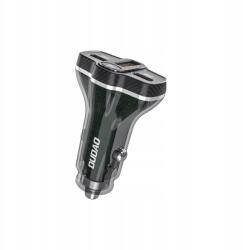 Dudao Autós töltő R78 78W Usb-c Pd 2xUSB-A Qc fekete (034961)