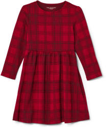 Tchibo - Kislány jersey ruha - Gyerek - méret 122/128 - fekete/kockás