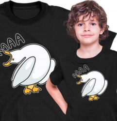  Gyerek Póló Lúzer Madár Mem Aaa Fekete 128 (AP57.41.128)