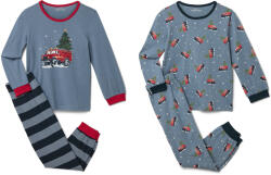 Tchibo - 2 gyerekpizsama - uniszex - méret 134/140 - kék