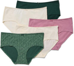 Tchibo - 5 női magas derekú alsó - nő - méret L 44/46 - zöld - tchibo - 6 995 Ft