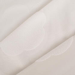 Takoy Függönyanyag fehér 3D felhőmintával