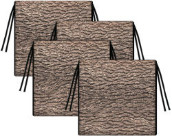 Bertoni 4 db-os párna szett Tip kerti székhez 40x40 cm kivehető betét Robina (TOP ROBINA 4)