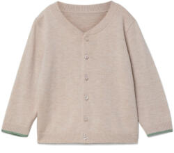 Tchibo - Kötött gyerekkabát RWS minősített gyapjúval - újszülött - méret 50/56 - bézs