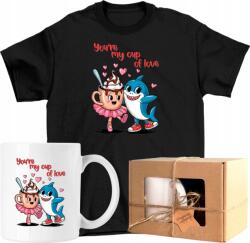  Bögre szett Póló Ballerina Cappuccino tralalero 1 Kész Ajándék Xs (AP44.4.XS)