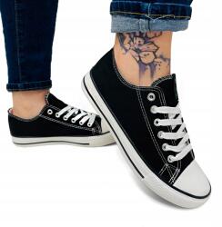  Fekete klasszikus erős tornacipő Star 41-es (NEW4723-30-TK-G)