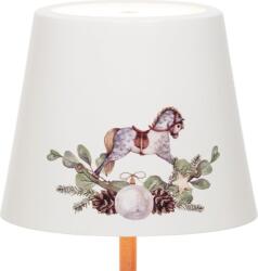 Zafferano Abajur pentru lampa Poldina Christmas, motiv căluț balansoar (LD035102)