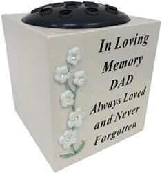 Emlék Váza Fekete Műanyag Cseréppel (04)