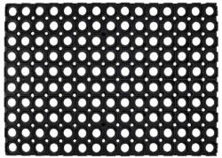  Lábtörlő fekete gumi 40x60 cm