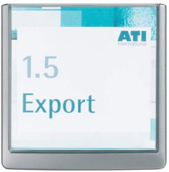 DURABLE Irányítótábla DURABLE Click Sign 149x148, 5 mm grafit (486237)