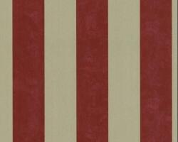 P&S Fali tapéta tégla bordó csíkos 13346-80 (13346-80)