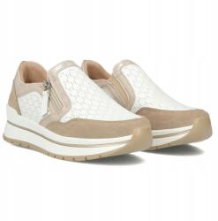 Filippo Női Félcipő Filippo DP6777 Bézs Bőr Sport Platform (DP6777/25.BE)