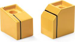 Serax Sfeșnice Silos pentru lumânări clasice, galbene, 2 buc (B7325302-200)