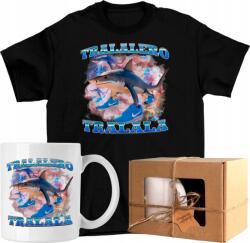  Bögre szett Póló Tralalero Tralala brainrot cápa 7 Kész Ajándék 140 (AP44.79.140)