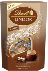 Lindt Csokoládé LINDT Lindor Tiramisu tejcsokoládé golyók díszdobozban 200 g - papir-bolt