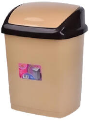  Hulladéktároló billenő fedeles szögletes 18L (K063) - papir-bolt