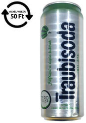 Traubisoda Üdítőital szénsavas TRAUBISODA szőlő zero dobozos 0, 33L DRS (C69376) - papir-bolt