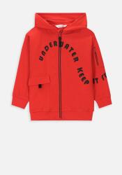 Coccodrillo Fiú melegítő pulóver 98 Piros cipzáras pulóver Coccodrillo WC4 (5904986377499)