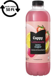 CAPPY Üdítőital szénsavmentes CAPPY Happy Lemonade zero eper 1, 25L DRS (2484803)
