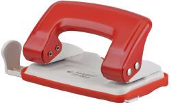 KANGARO Lyukasztó KANGARO Inspiro DP-480G 2 lyukú fém 12 lap piros-fehér (C203227) - papir-bolt
