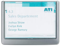 DURABLE Irányítótábla DURABLE Click Sign 149x105, 5 mm grafit (486137)