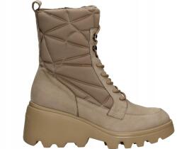 Wonders G-7004 Bokacsizma 35-ös méret, ezüst nubuk, taupe színű, párnázott (G-7004)