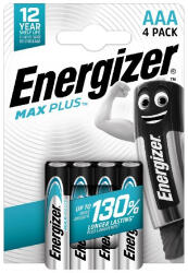 Energizer Elem mikro ENERGIZER "MaxPlus" AAA 4 darabos (NZAXP6O5) - papir-bolt