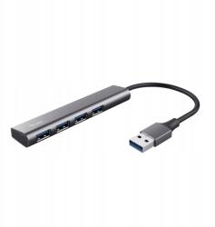 Trust Halyx Hub 4x Usb-a 3.2 5Gb/s Alumínium (465884)