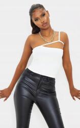 Prettylittlething LC32311 Prettylittlething Aszimmetrikus Crop Top (18) Xs