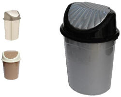 Bursev Szemetes billenő fedeles OYSTER kerek 7L - papir-bolt