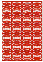 Gungl Dekor Matrica fűszeres piros "D (220/ 10P)