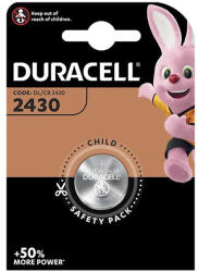 Duracell Gombelem DURACELL DL2430 1-es (DFN011) - papir-bolt