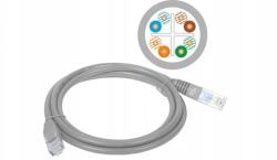ALANTEC Patch-cord U/utp kat. 6 Pvc 2.0m szürke KKU6SZA2 (KKU6SZA2)