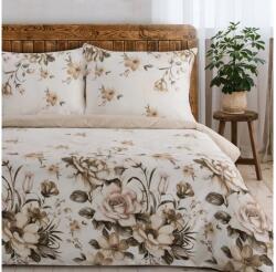 Eurofirany Spring41 pamut-szatén ágyneműhuzat Krémszín 140x200 cm - 70x80 cm 1db