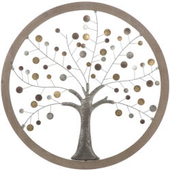 Mauro Ferretti Fali panel életfa tükör új ø 80x2cm (0318430001)