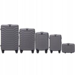 Wings 5 db-os csomagtartó szett Wings utazó bőrönd szett 4 db Abs kerék kemény csomagtartó (8680923339498)