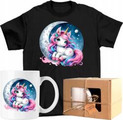  Szett: Bögre Póló Egyszarvú Mintával, Színes, Gyermek Méret, 4 Darabos Ajándék Szett 104 (AP32.1727.104)