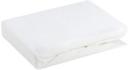 EUROFIRANY Frottír gumis lepedő Krémszín 180x200 cm +20 cm