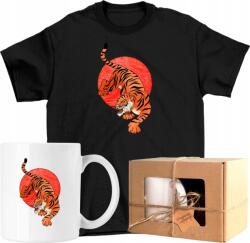  Bögre szett Póló Tigris Művészet 7 Kész Ajándék 104 (AP45.205.104)